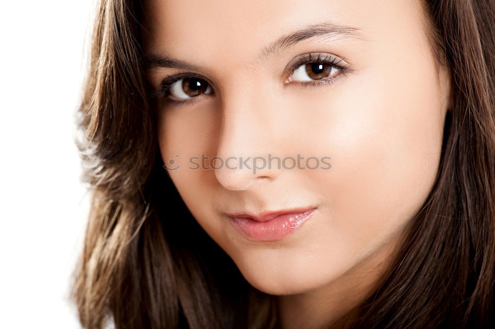 Similar – Image, Stock Photo young woman smiling