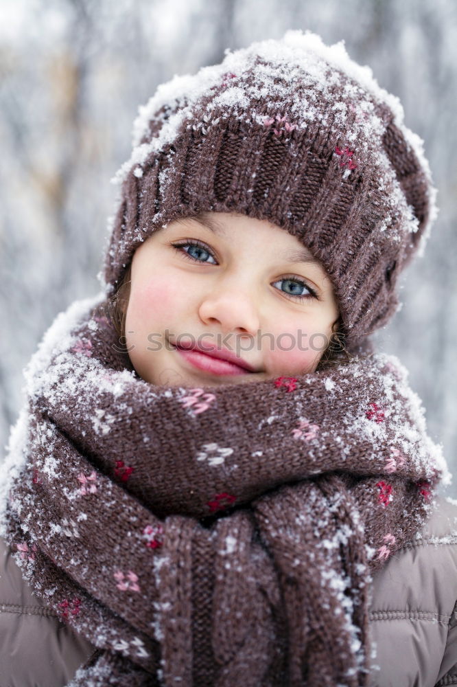 Similar – mother and baby on winter walk