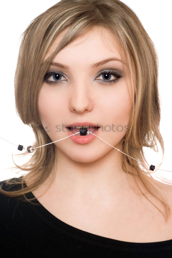 Similar – Image, Stock Photo Emotion_02 Feminine