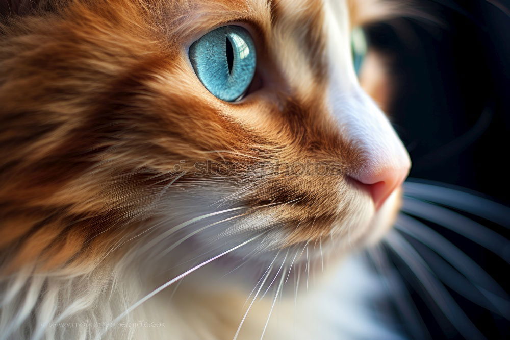 Similar – Image, Stock Photo focussed Animal Pet Cat