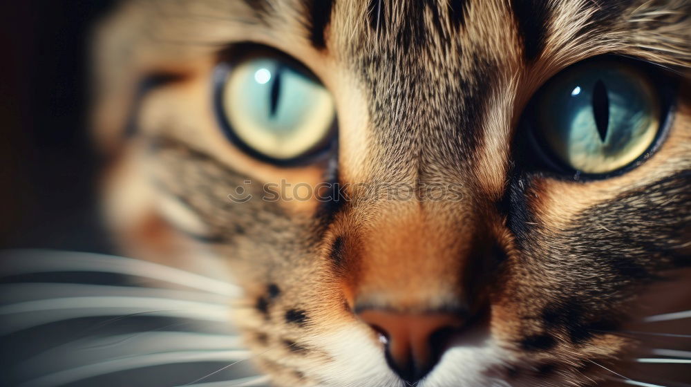 Similar – Image, Stock Photo focussed Animal Pet Cat