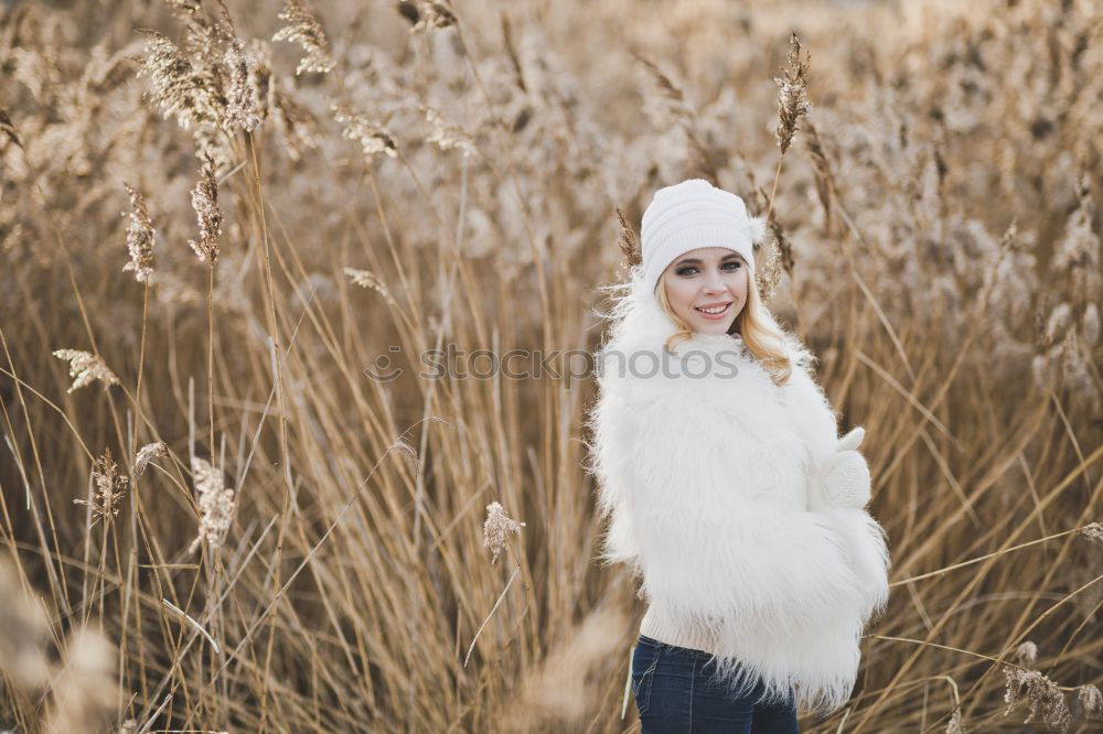 happy pregnant woman walking