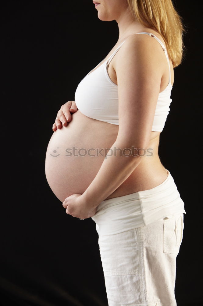 Similar – Image, Stock Photo Baby is coming Lifestyle