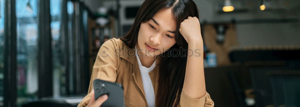 Similar – Image, Stock Photo Woman with mug at the window