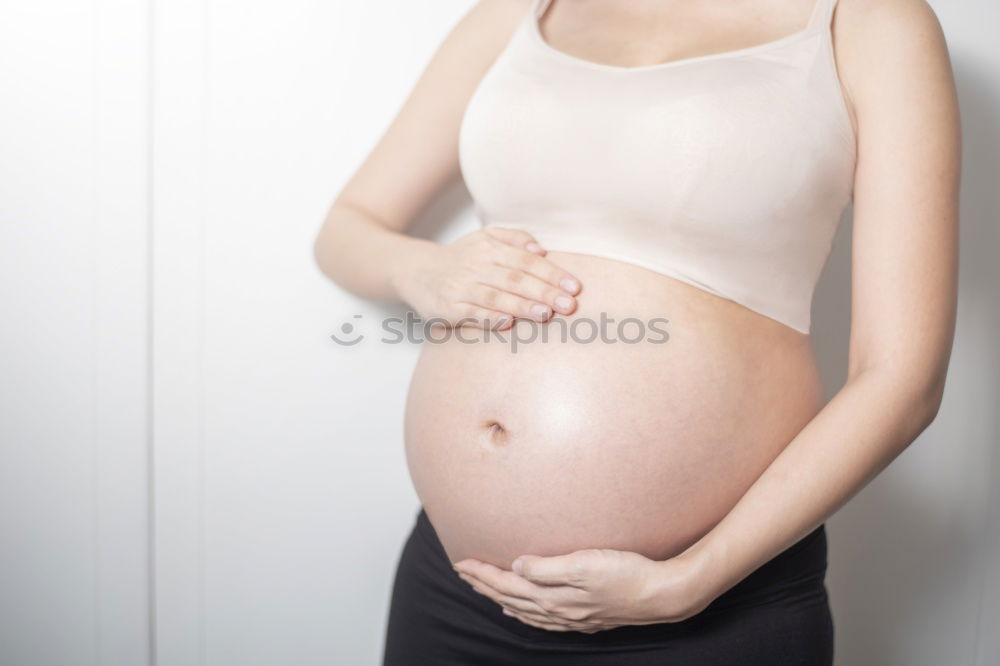 Similar – Image, Stock Photo BABYBAUCH Lifestyle