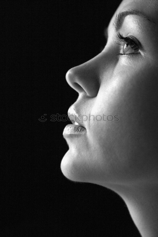 Similar – Image, Stock Photo reverie Woman Face Eyes