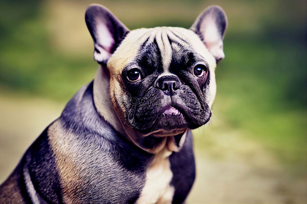 Similar – French Bulldog puppy Portrait