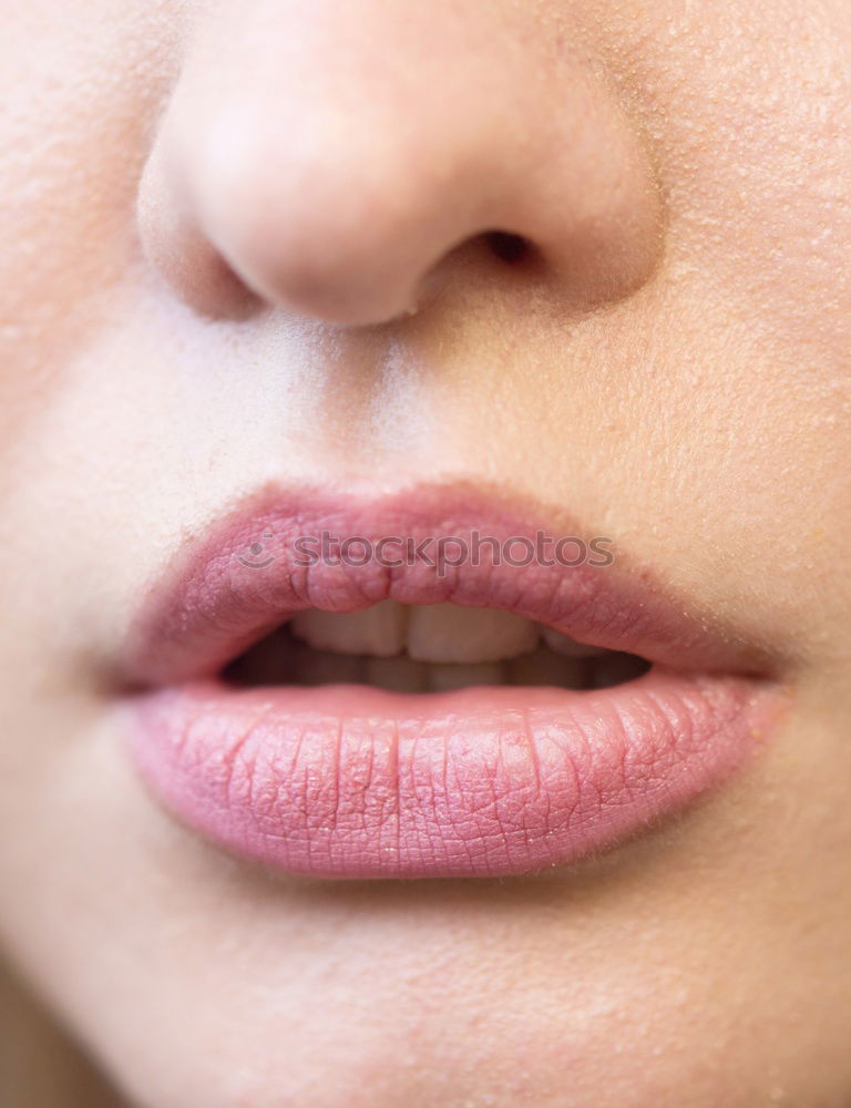 Similar – Image, Stock Photo lips Infancy Life Face