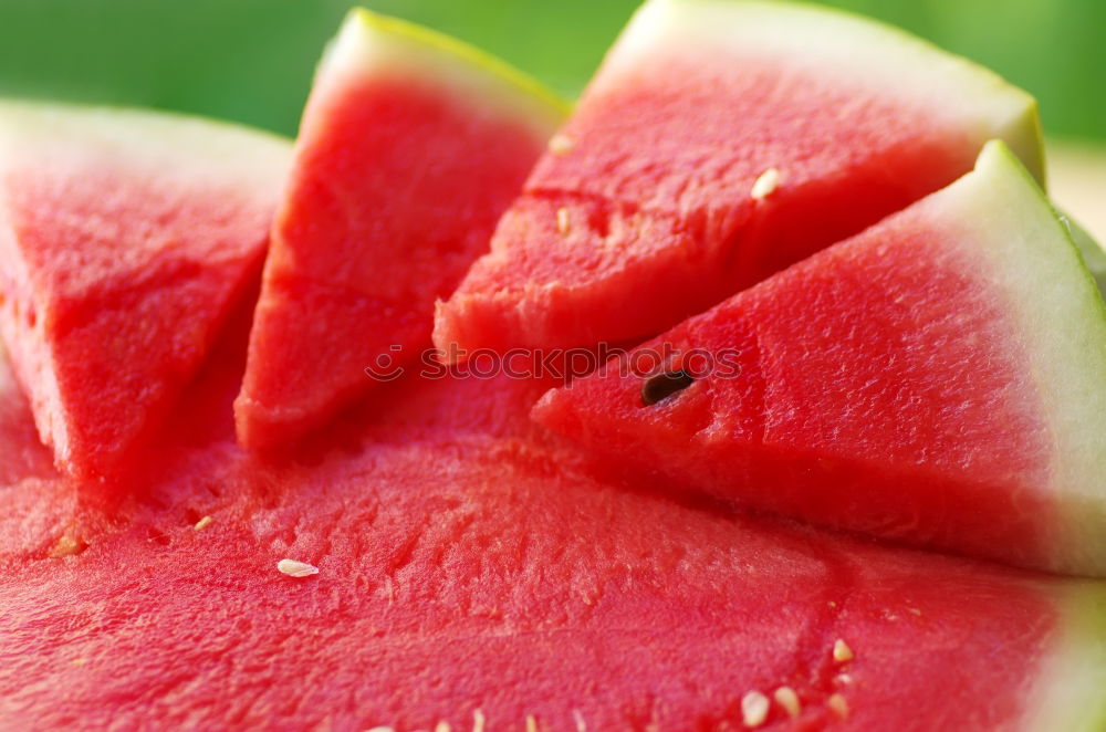 Similar – slice of ripe red watermelon