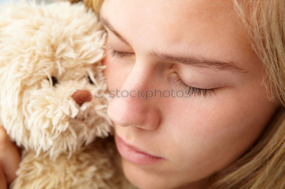 Similar – Image, Stock Photo love of bears Human being