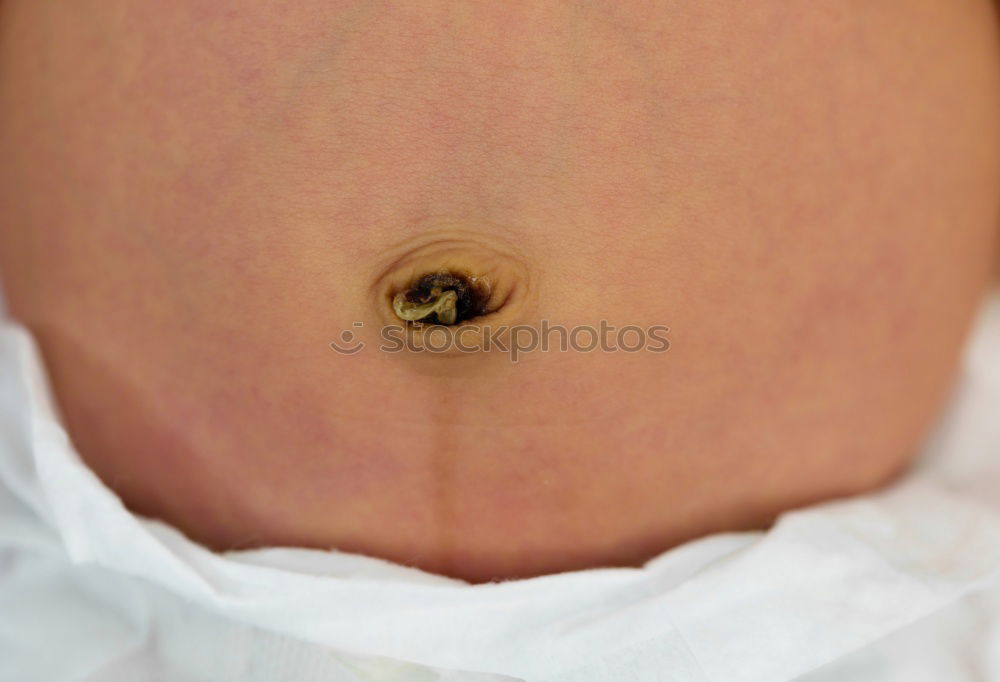 Similar – umbilicus Fluff Navel