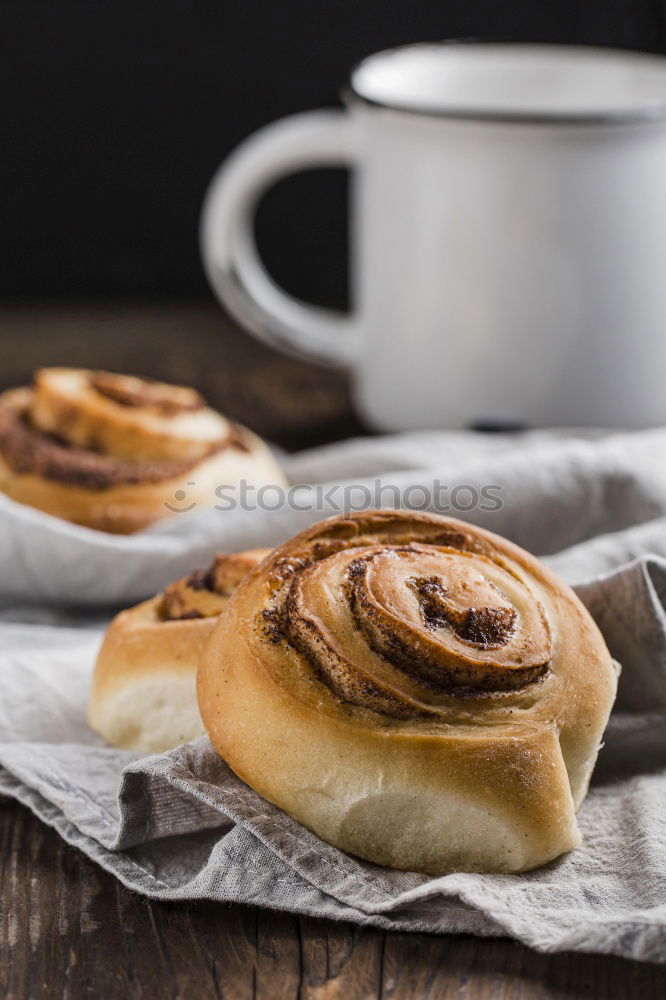 Similar – Image, Stock Photo Cinnamon snail III Food