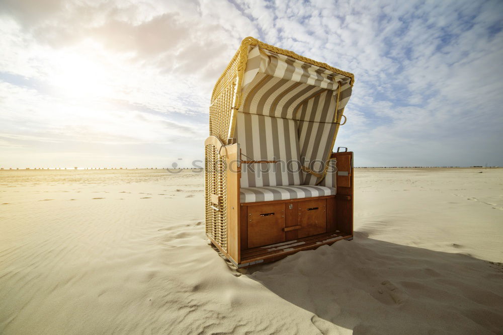 Similar – uniform look at the Baltic Sea beach