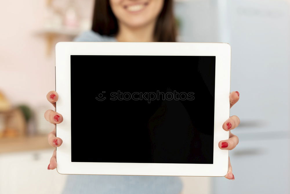 Similar – Image, Stock Photo Multimedia PDA Screen