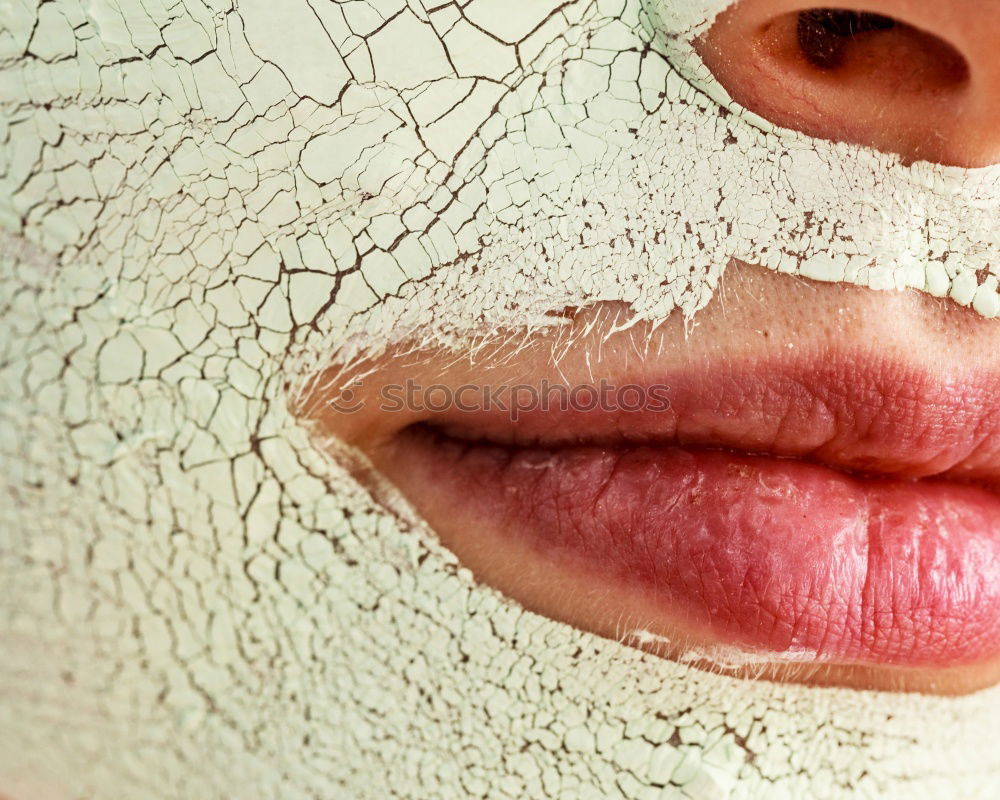 Similar – Image, Stock Photo proximity Lips Cold