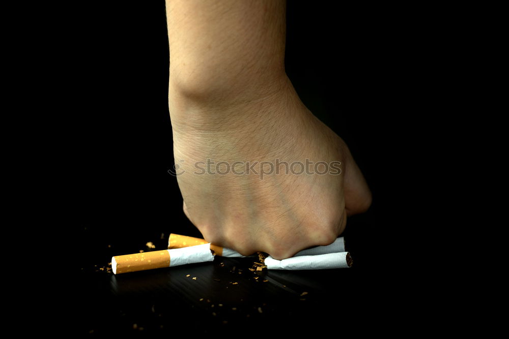 Similar – smoking time. Smoking Hand