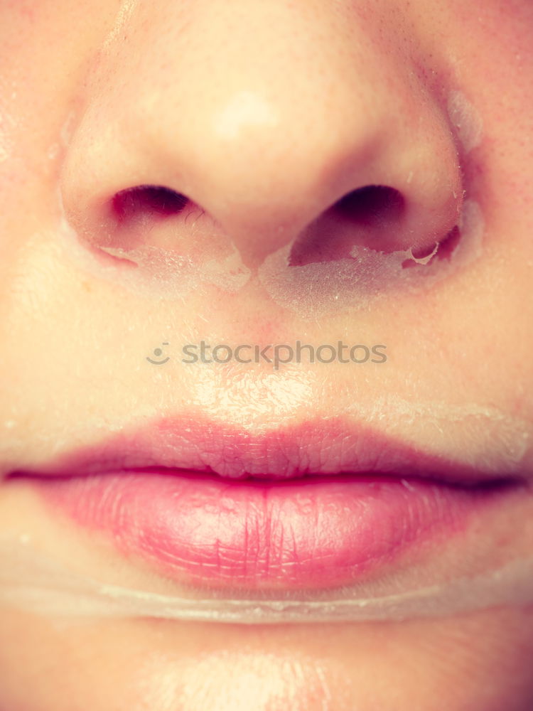 Similar – sulk Face Nose Mouth Lips