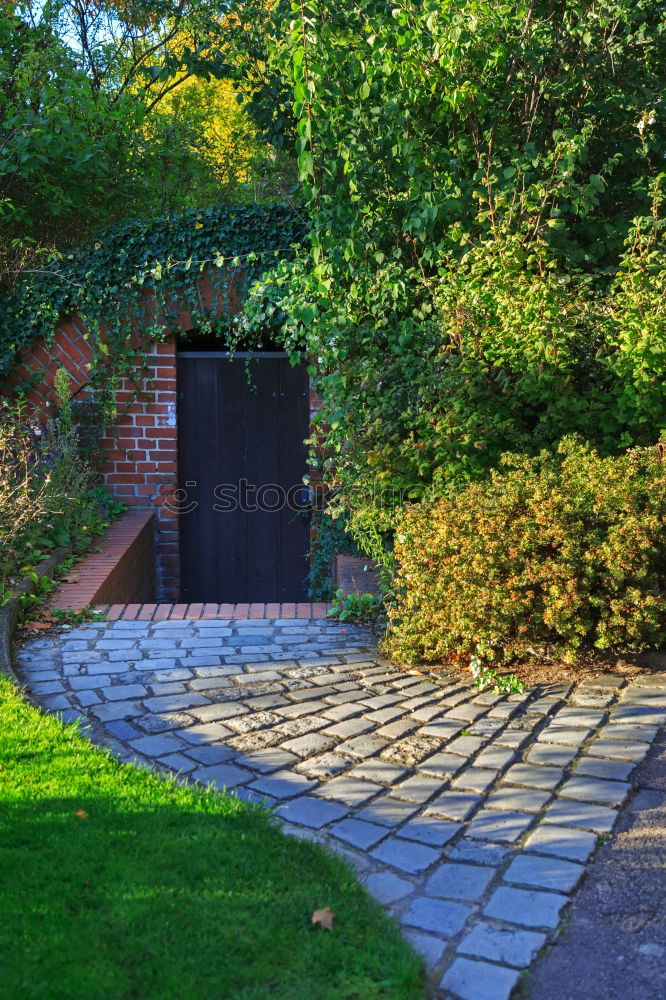 Similar – Gate to the garden