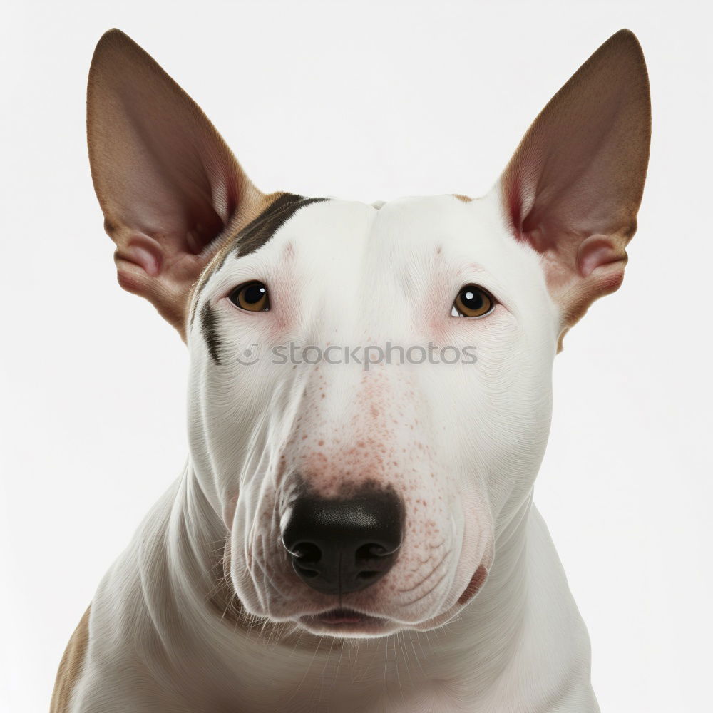 Similar – Boston Terrier Puppy Studio Portrait