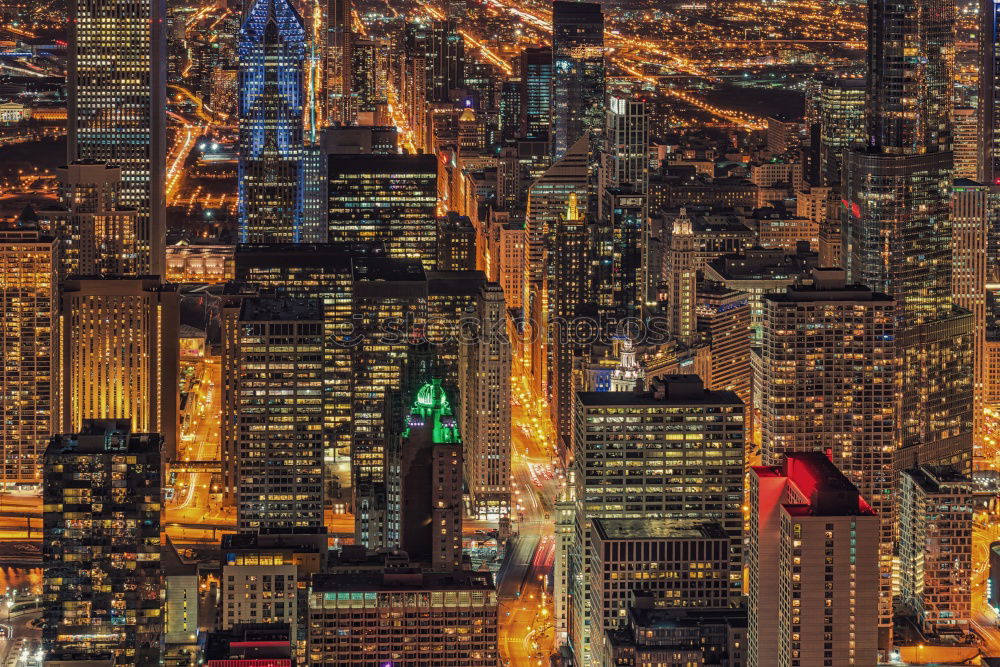 Similar – Image, Stock Photo Evening traffic on streets in metropolis