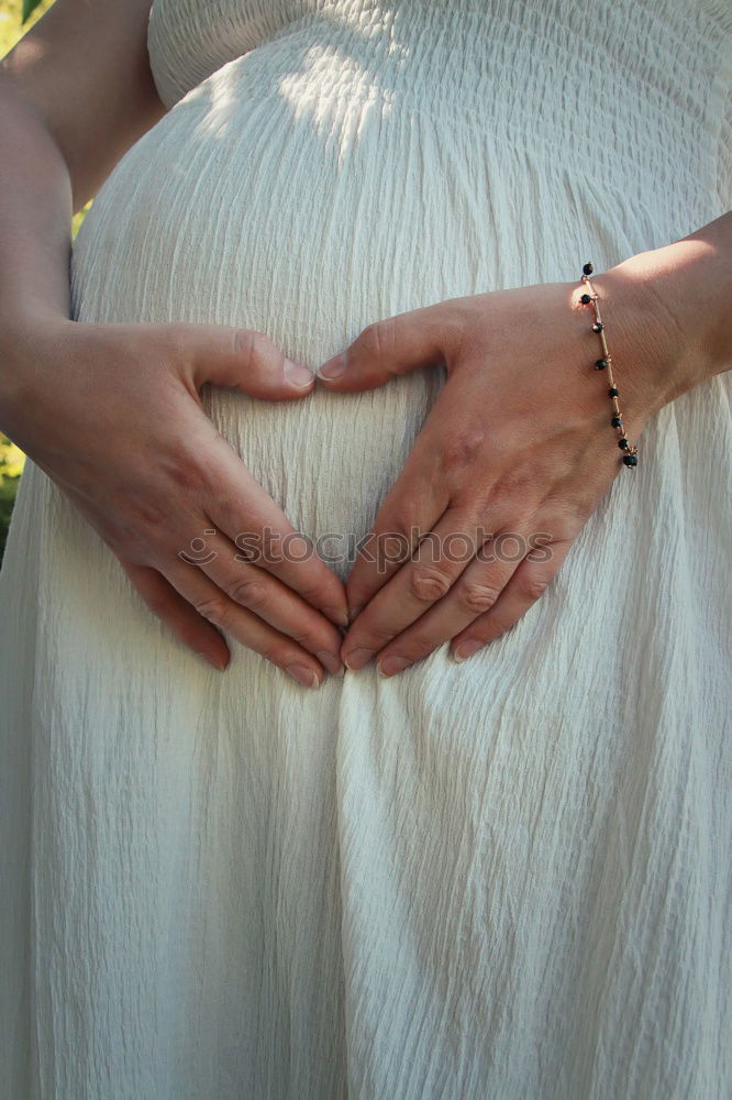 Similar – Image, Stock Photo BABYBAUCH Human being