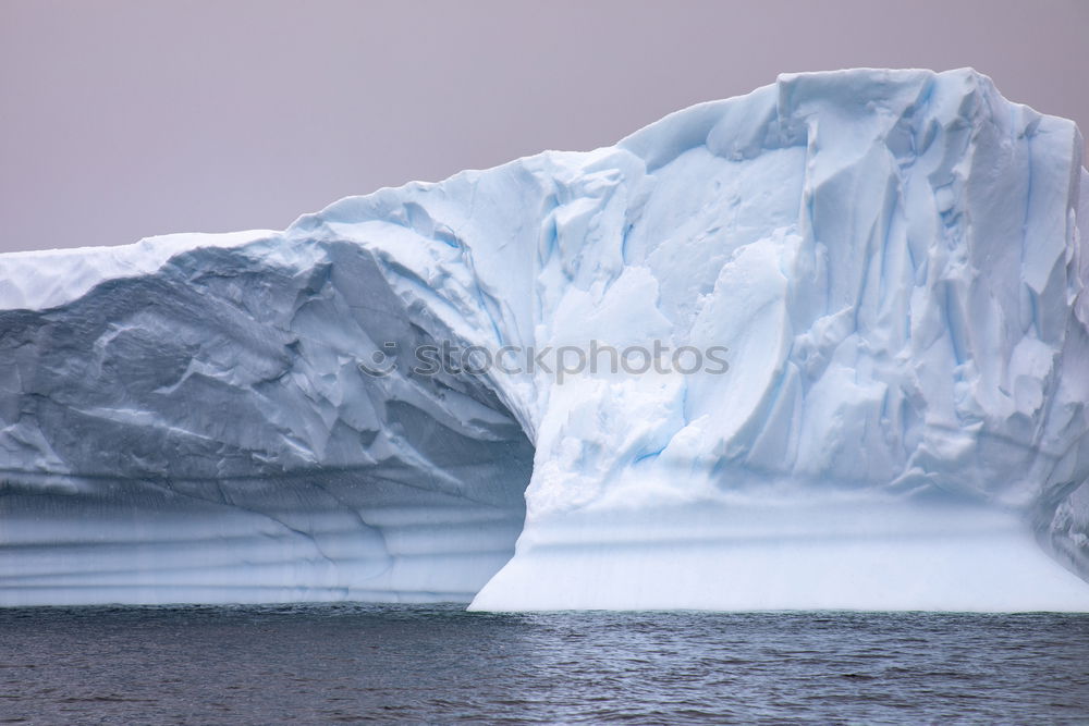 Similar – Wall of glacier in sea