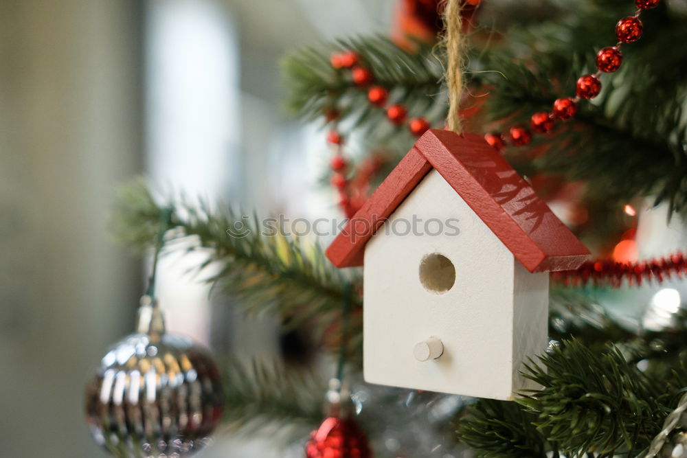 Similar – Image, Stock Photo Wooden Christmas house