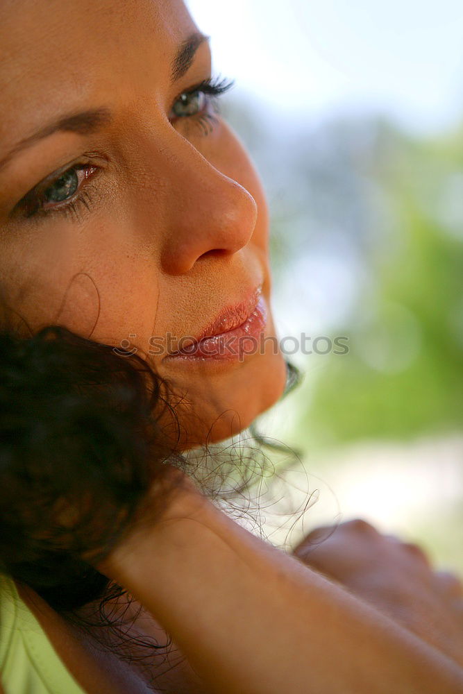 Similar – Image, Stock Photo points Woman Human being