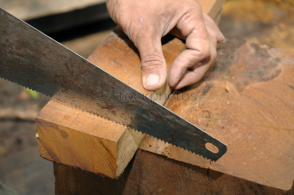 Similar – Carpenter tools on wooden table with sawdust. Circular Saw.