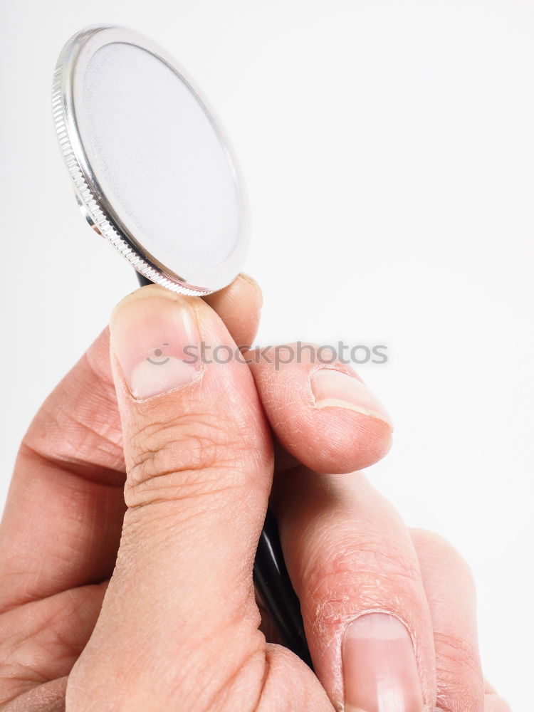 Image, Stock Photo hand Observe Perspective