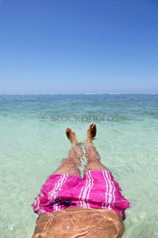 Image, Stock Photo baby watch Sunbathing