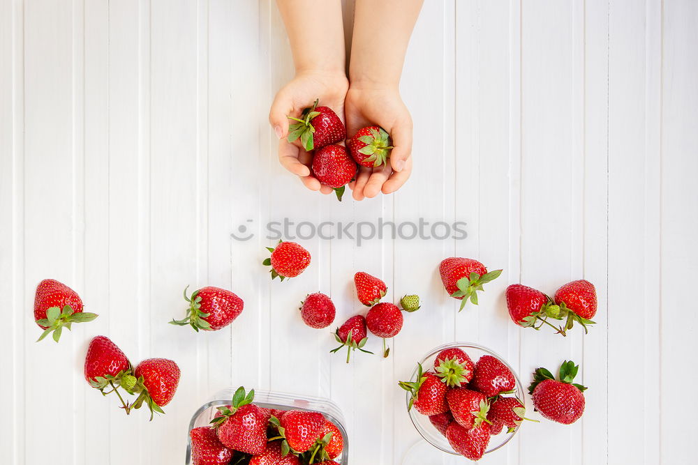 Similar – Image, Stock Photo Hands with homemade ice cream on a stick