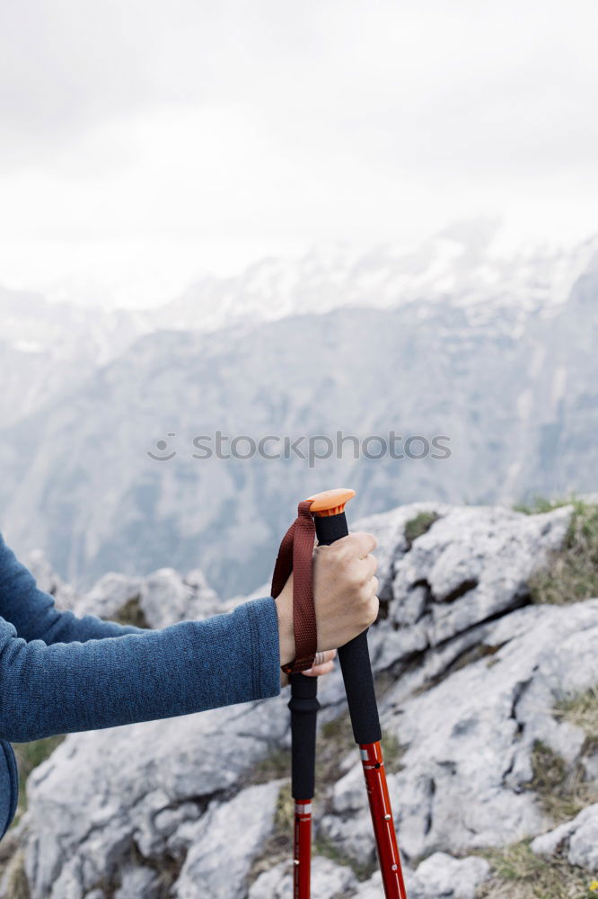 Similar – Young Backpacker enjoying of Nature.