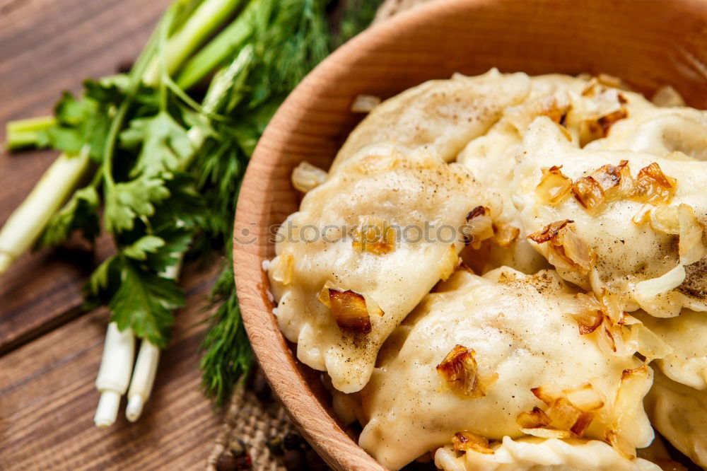 Similar – Image, Stock Photo Prepare ravioli with spinach