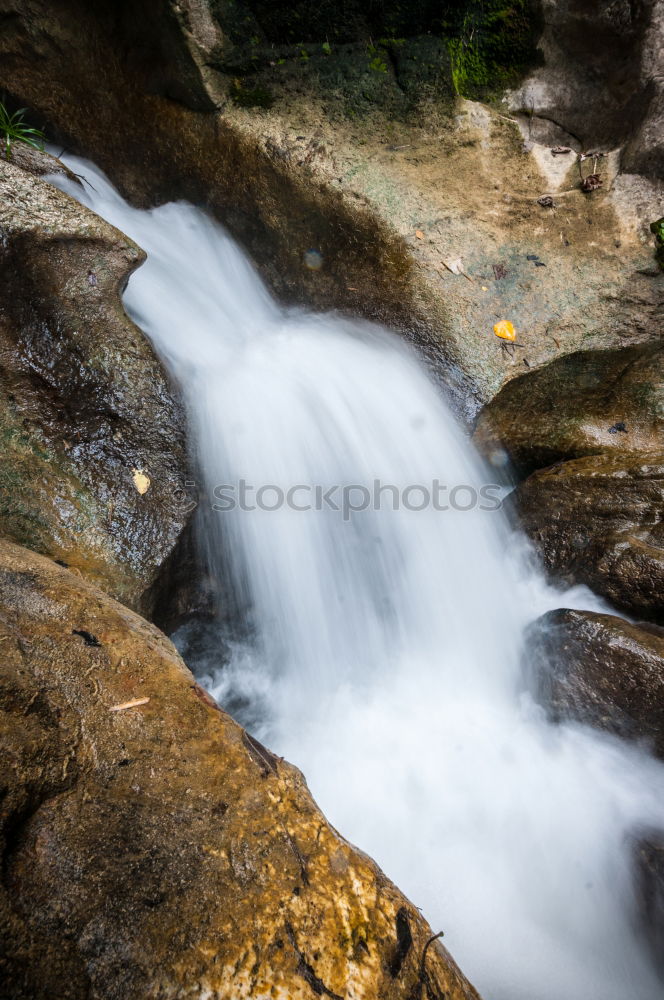 Similar – Small mountain torrent with clear fresh water