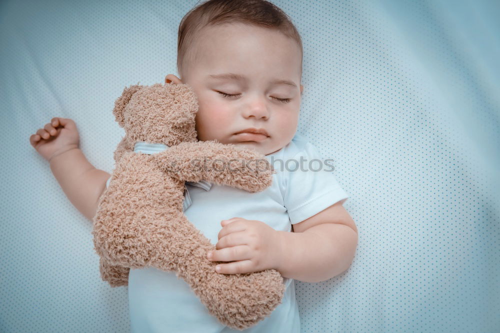 Similar – Newborn baby girl sleeping