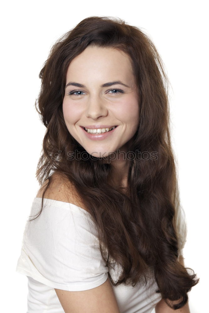 Similar – Image, Stock Photo the compliment Brunette