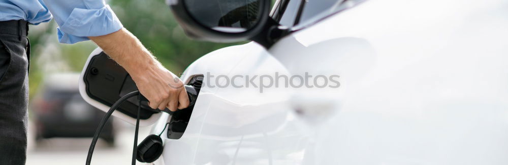 Similar – Image, Stock Photo Fuel tank cap on a car