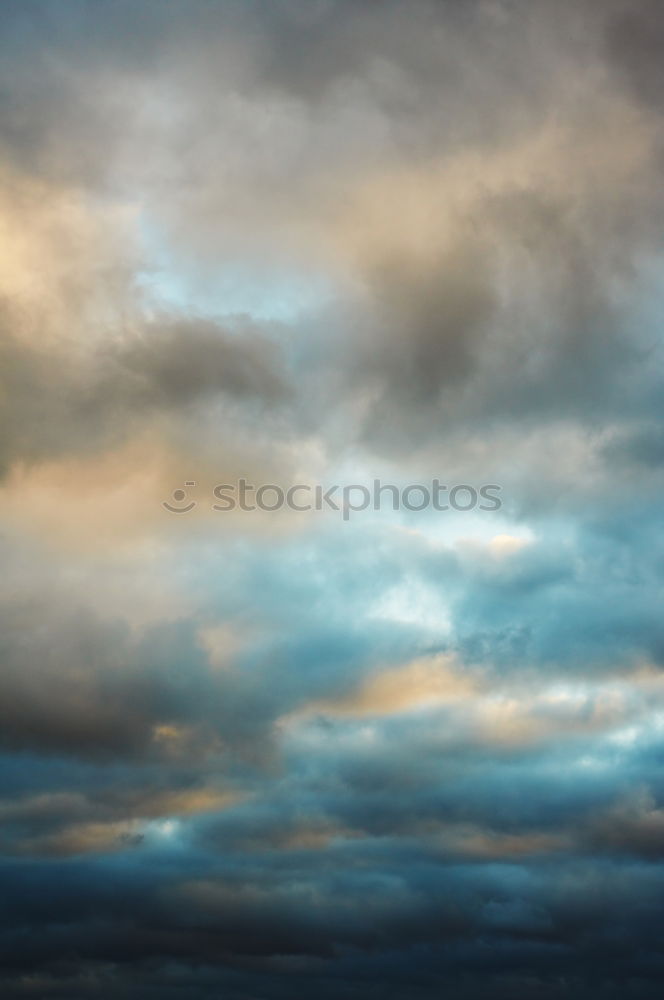 Similar – ÜBERQUEREN Himmel Wolken