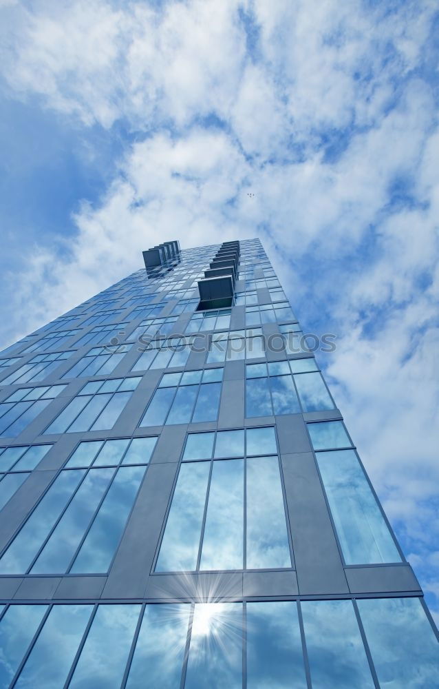 Similar – Image, Stock Photo Steel ‘n’ Glass High-rise