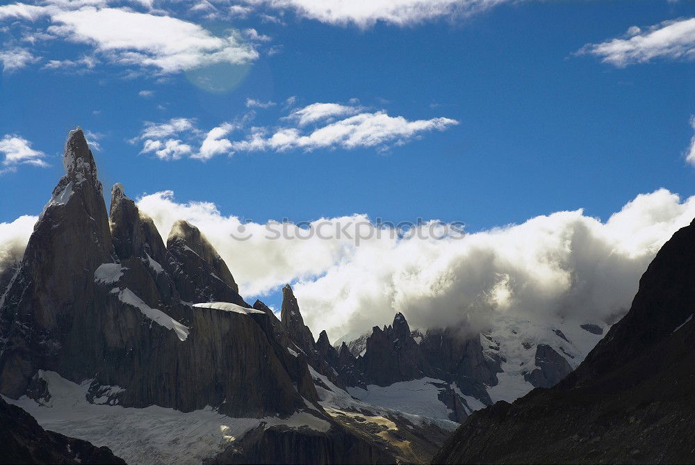 Similar – Image, Stock Photo Fitz Roy Peak, El Chalten, Patagonia, Argentina