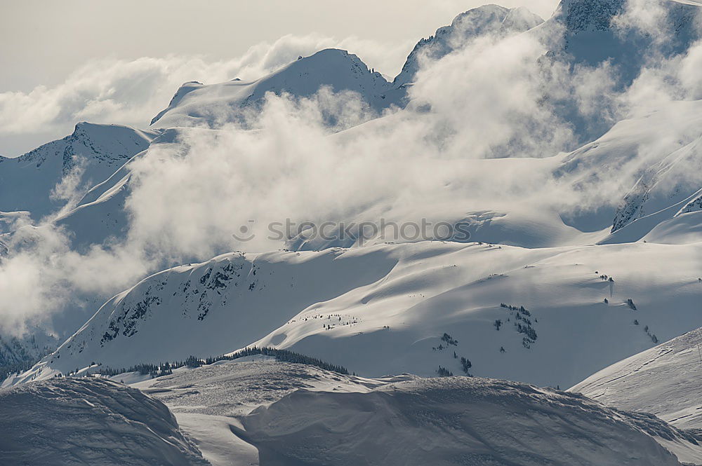 Similar – lonely mountain hut in the middle of nowhere II