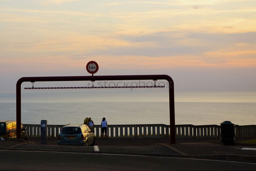 Similar – Image, Stock Photo from the train to the sea