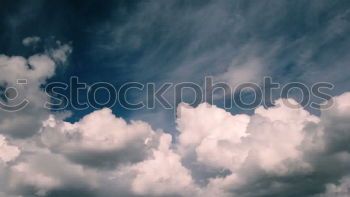 Similar – deep blue Clouds Strong