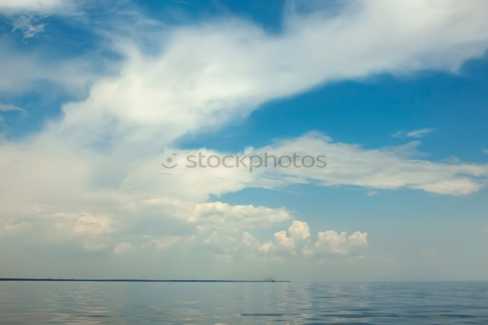 Similar – Zeesboat, Saaler Bodden, Landscape