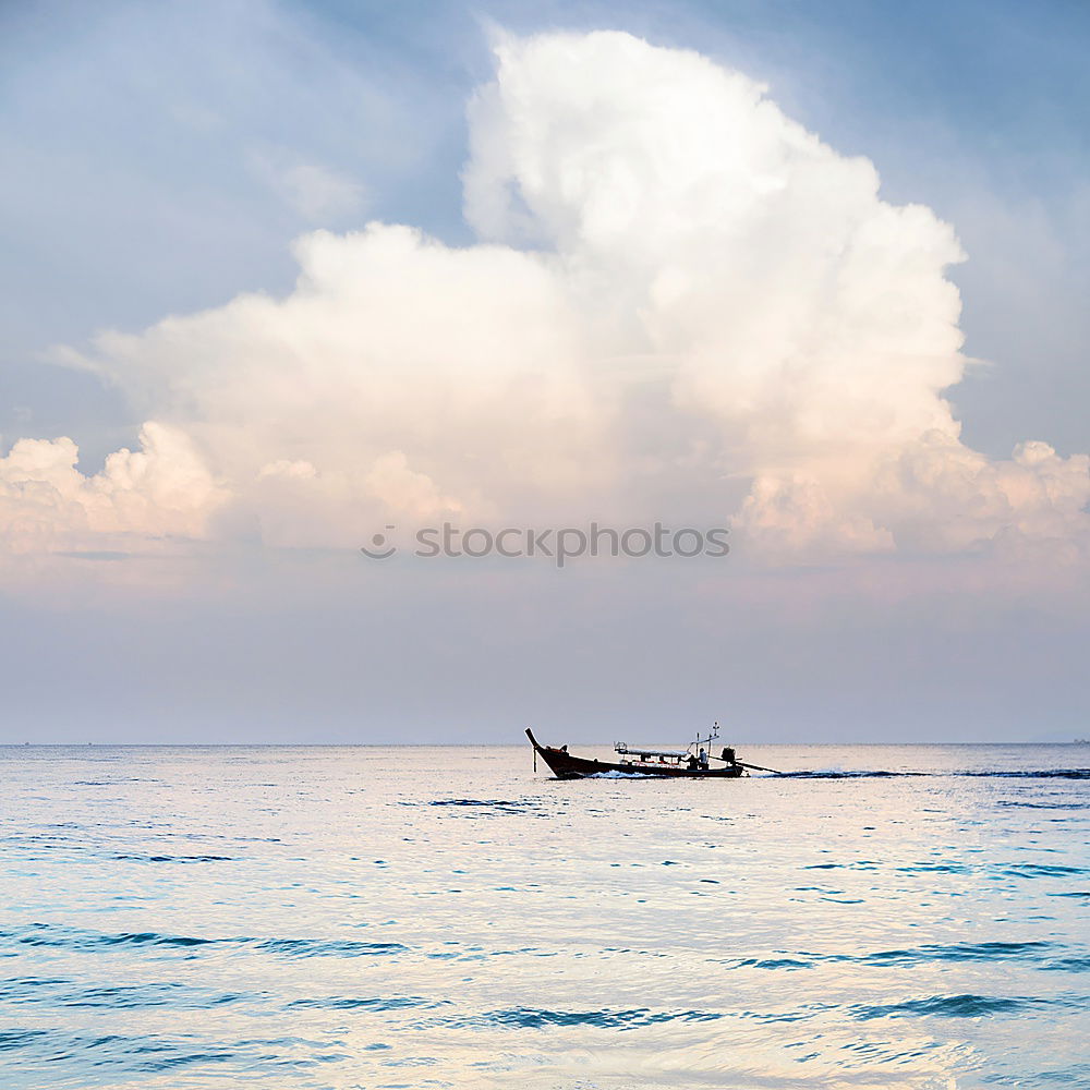 Similar – Image, Stock Photo Boats on the beach. Art