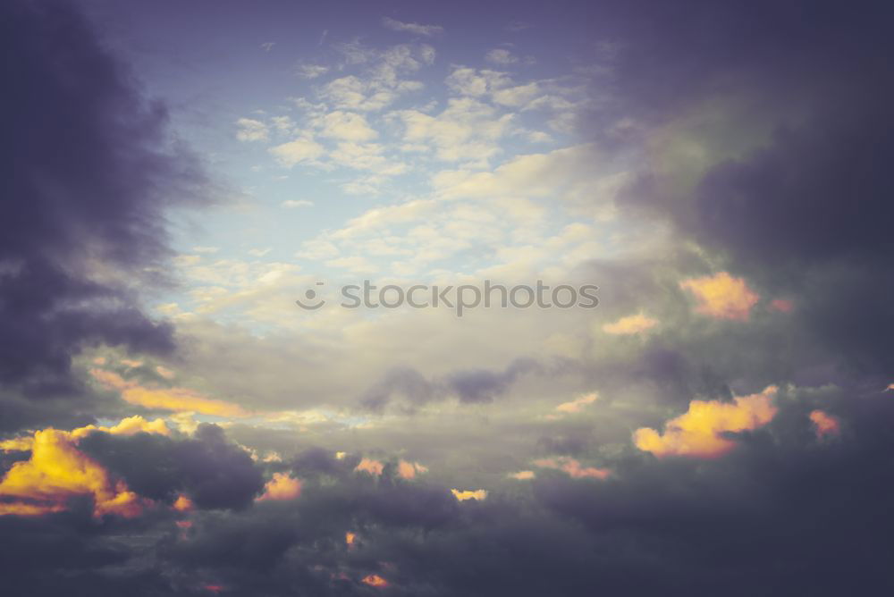 Similar – Image, Stock Photo endless. Air Sky Clouds