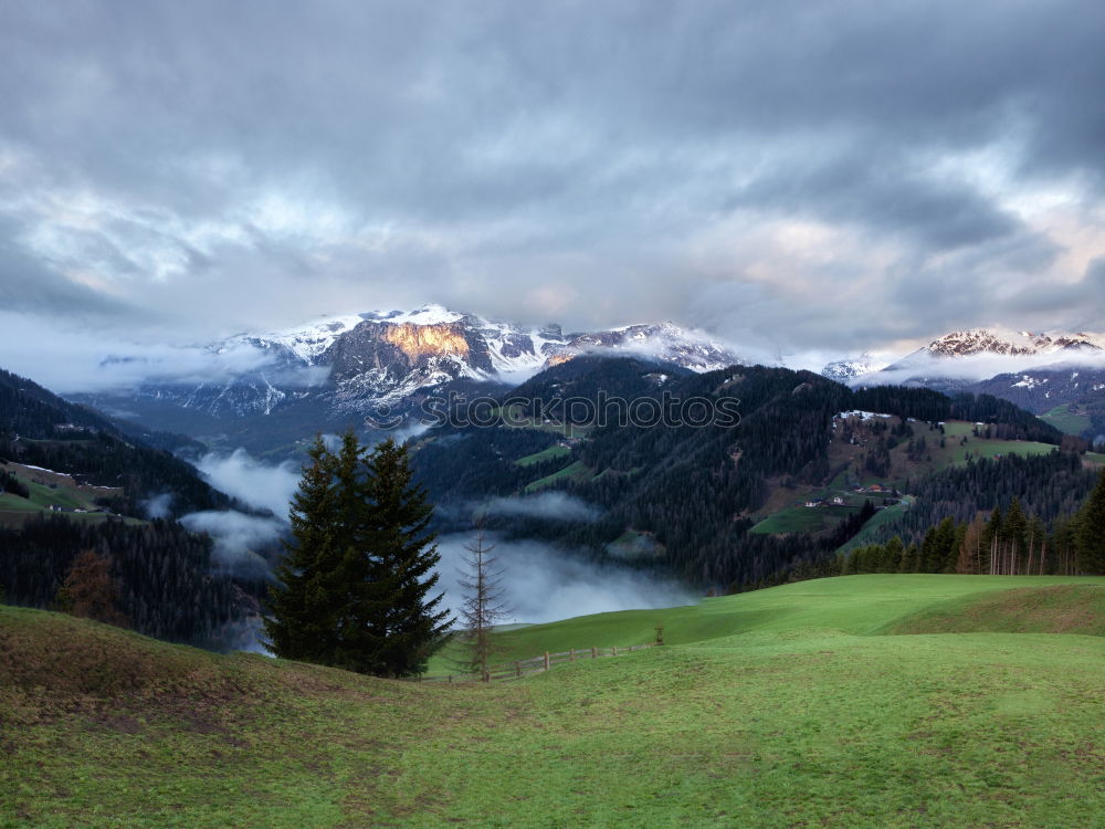 Similar – Typische Schweizer Hütte in den Berner Alpen mit dem Gipfel des Eiger im Hintergrund.