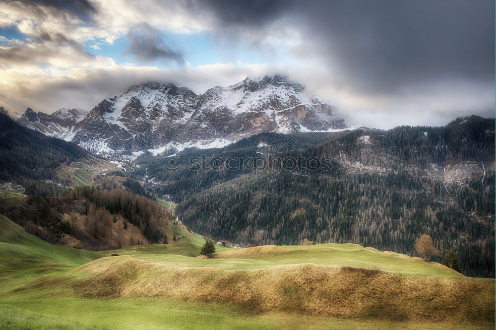 Similar – Image, Stock Photo Panorama of snowy Tatra mountains in spring, south Poland