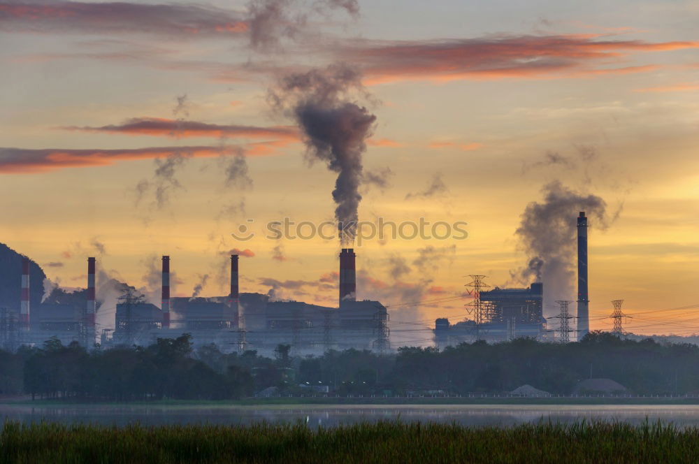 Similar – Image, Stock Photo industrial zone Sun